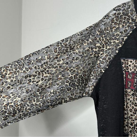 Arkansas Large Southern Grace leopard home lace shirt - Picture 4 of 6